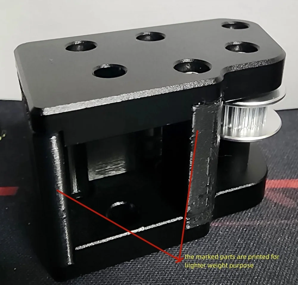 Funssor MERCURY One.1 zero-g Creality Ender5 3D printer aluminum CNC core-XY AWD conversion upgrade  KIT