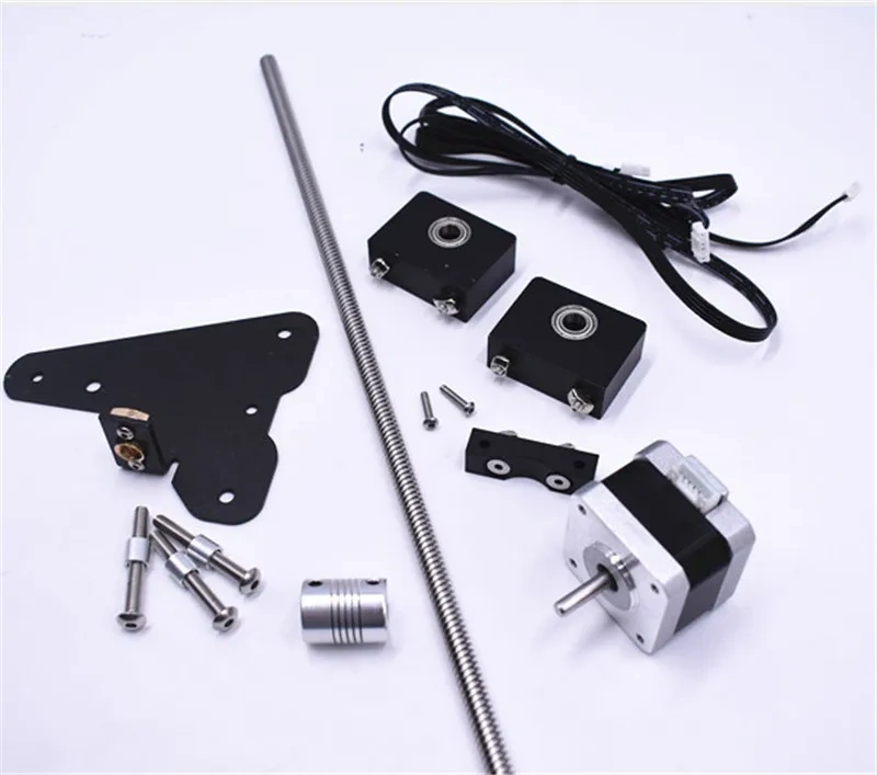 All Metal Ender 3 Max dual Z axis lead screw upgrade kit in  480/500MM Length for DIY Creality 3D printer