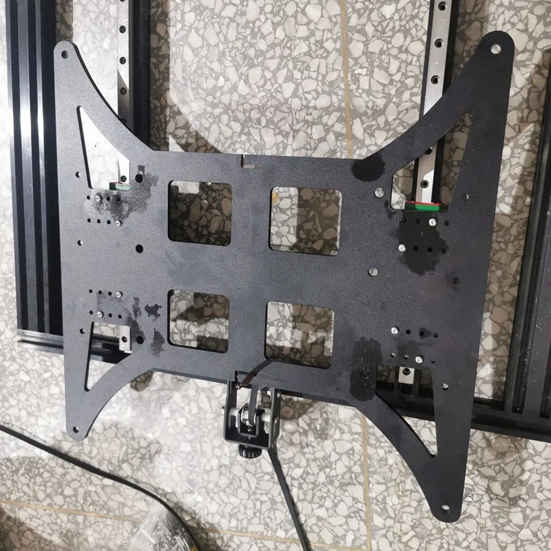 1set light weight Creality CR-10 S4/S5 3D pritner Hiwin original linear rail CF carbon fiber Y carriage upgrade kit MGN12H rail