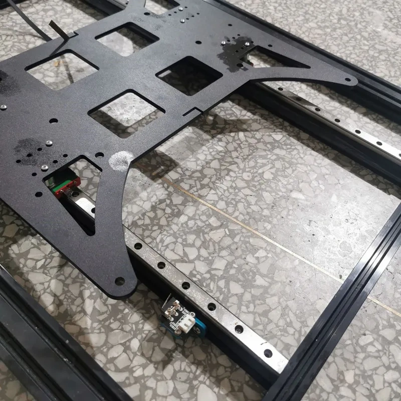 1set light weight Creality CR-10 S4/S5 3D pritner Hiwin original linear rail CF carbon fiber Y carriage upgrade kit MGN12H rail