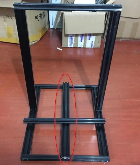 Funssor 1pcs  Y Axis  Extrusion For DIY Creality CR-10/Tornado 3D printer V-slot aluminum extrusion frame