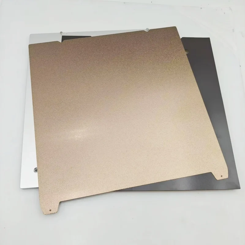 Funssor Creality K1 MAX heated bed 8mm CNC cast aluminum ultra flat build Plate upgrade kit 120/240V 750W silicone heater pad