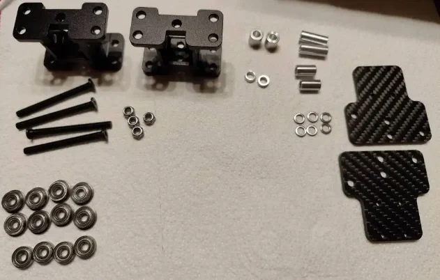 Funssor new v-core 3.1 upgrade aluminum alloy  XY Joiner kit light weight right/left X gantry part  For  v-core3.1 3D printer