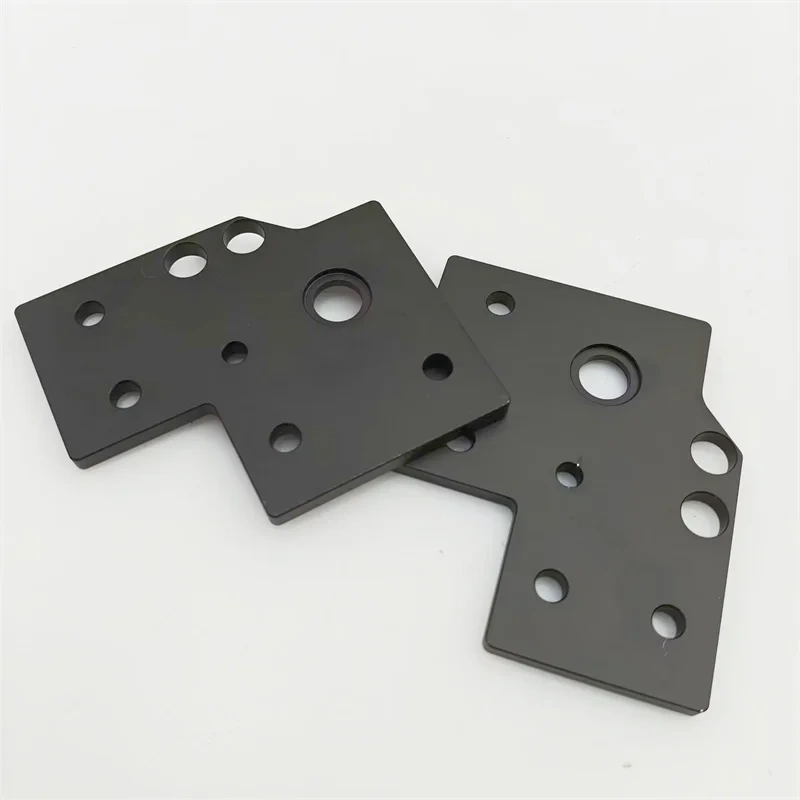 Funssor 2pcs VC4 V-core4 3D printer XY motor aluminum alloy CNC dual motor spacer kit 5mm thickness for V-core4 hybrid