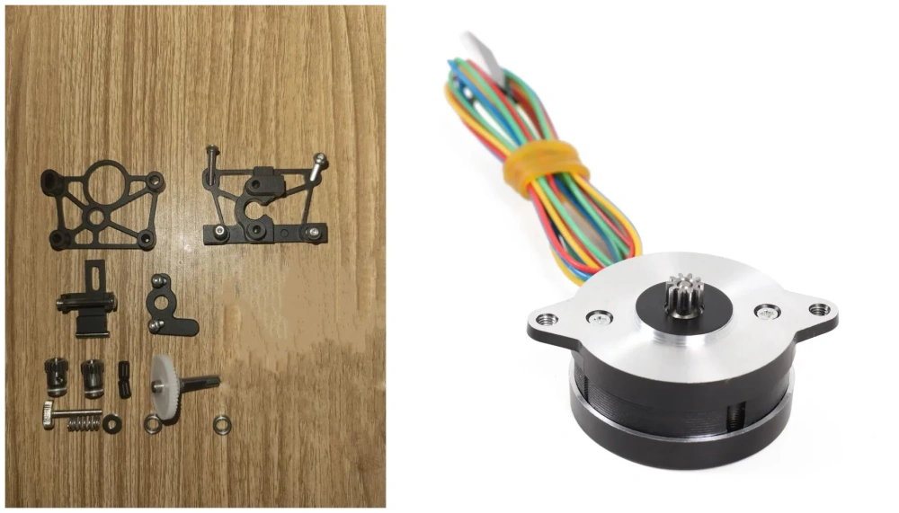 CNC made  All Metal Sherpa Mini Extruder Light Weight Kit with 36 LDO Motor for Voron CR-10 Ender3