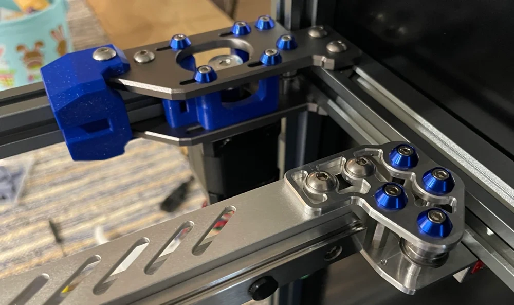 Silver Color All Metal M3 threaded Pins for DIY Voron 2.4  trident  printer CNC  parts Designed by Double T