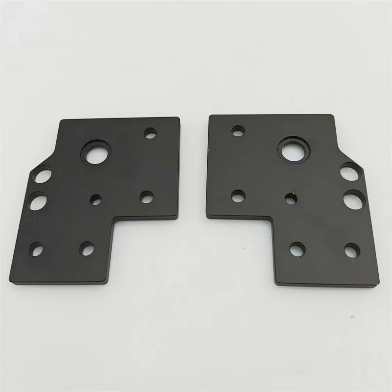Funssor 2pcs VC4 V-core4 3D printer XY motor aluminum alloy CNC dual motor spacer kit 5mm thickness for V-core4 hybrid