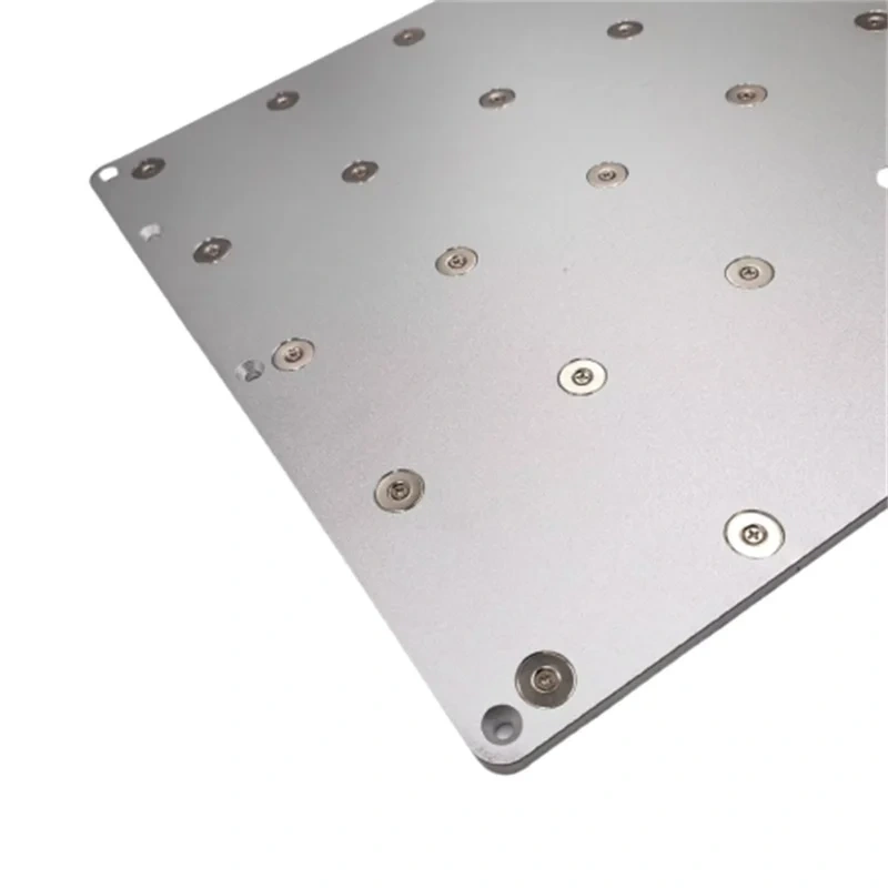 Funssor V-core 3.1 3D printer MIC6 aluminum alloy build plate with magnets 6mm thickness 330X330mm size for Vcore3.1 3D