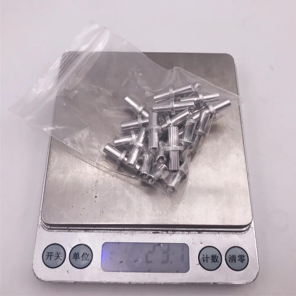 Silver Color All Metal M3 threaded Pins for DIY Voron 2.4  trident  printer CNC  parts Designed by Double T