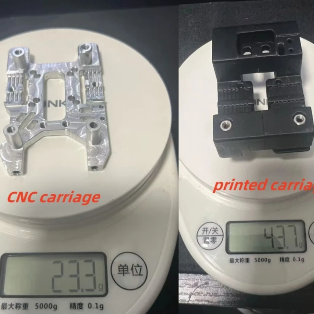 Funssor Voron 2.4 trident CNC aluminum ultra weight X carriage fitting  both Stealthburner IDM  levelling and beacone probe