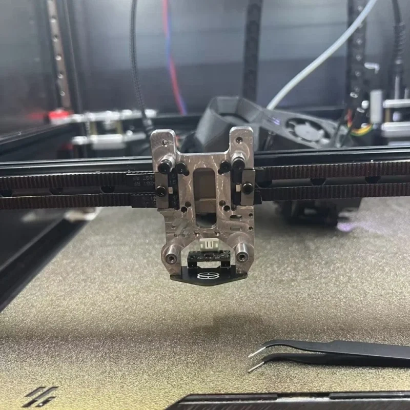 Funssor Voron 2.4 trident CNC aluminum ultra weight X carriage fitting  both Stealthburner IDM  levelling and beacone probe
