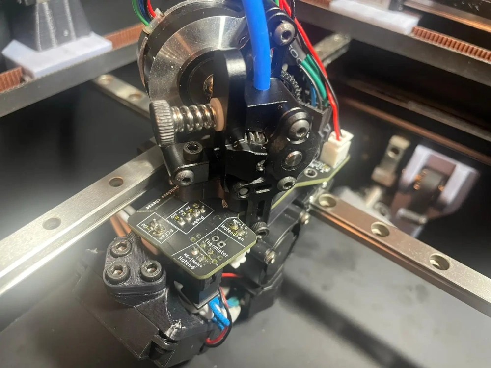 1pcs CNC made   PCB Type All Metal Front Face of Mirrored Sherpa Micro for DIY  Annex K3 3d Printer