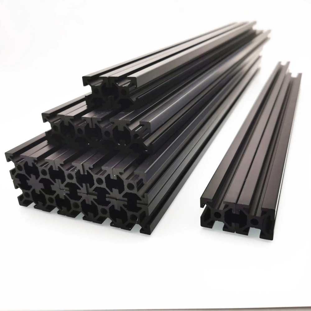 EU Warehouse Misumi HFSB5-2020 Extrusion Frame Kit For Voron2.4 3d Printer Black Anodized Blind Joints V 2.4 EXTRUSIONS