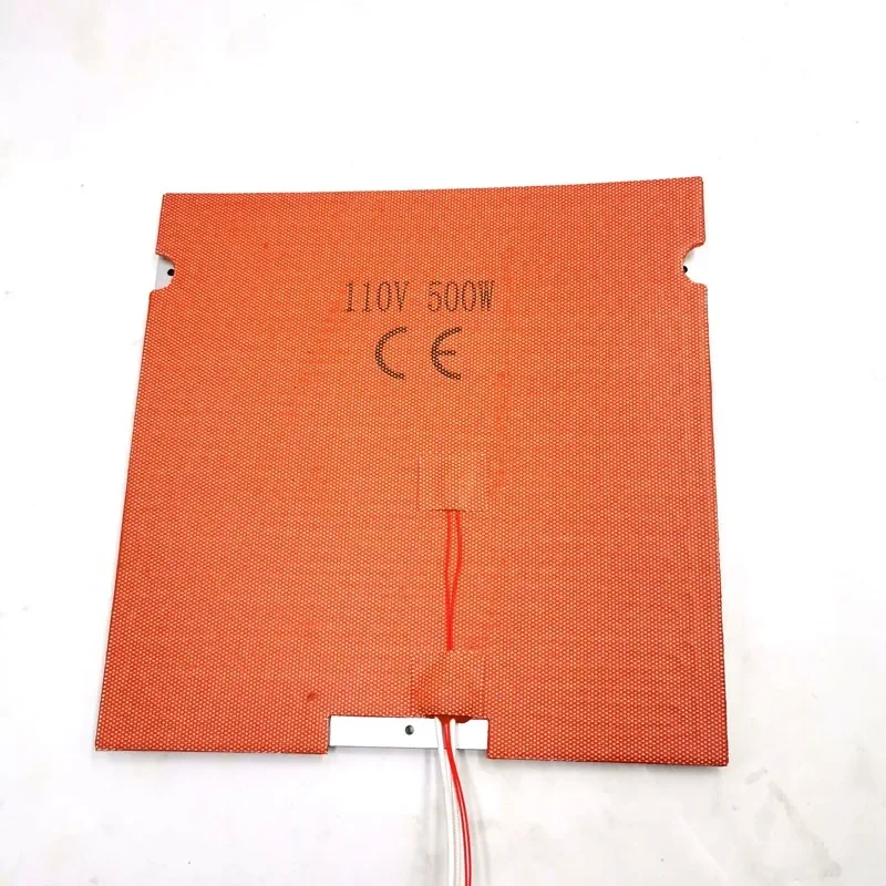 Funssor  VoronTrident 3D Printer 3 Point Bed Leveling MIC6 Build Plate Silicone Heater 8mm Thickness PEI Spring Sheet