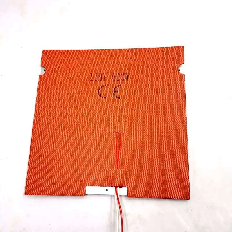 Funssor  VoronTrident 3D Printer 3 Point Bed Leveling MIC6 Build Plate Silicone Heater 8mm Thickness PEI Spring Sheet