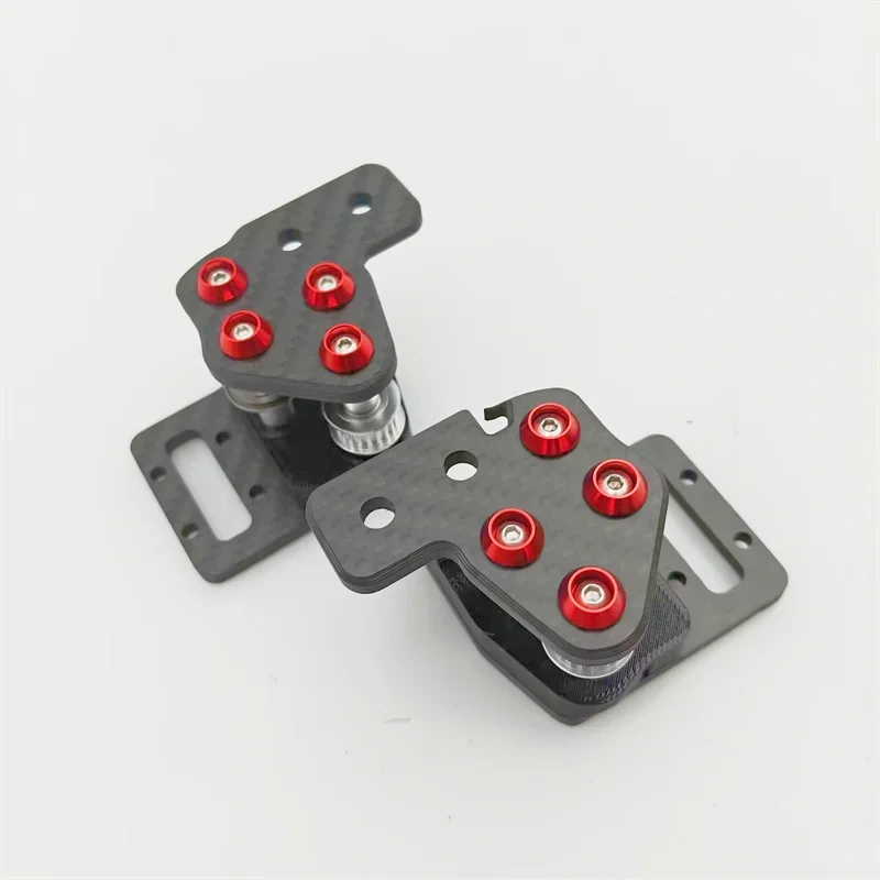 1set CNC machined carbon fiber light weight XY joint kit for Voron Tridex IDEX 3D printer XY jointer upgrade