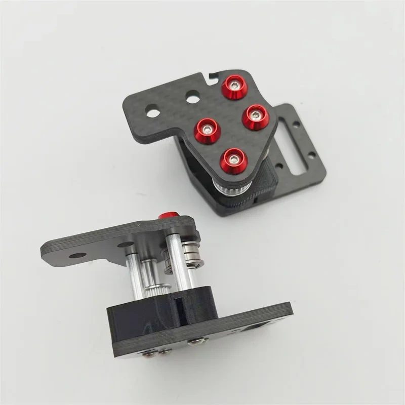 1set CNC machined carbon fiber light weight XY joint kit for Voron Tridex IDEX 3D printer XY jointer upgrade