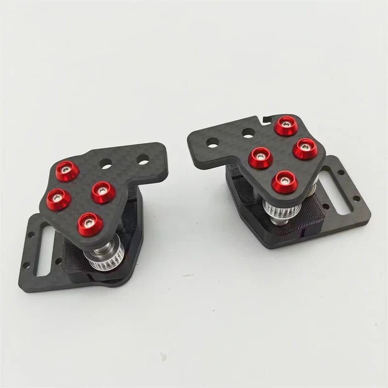 1set CNC machined carbon fiber light weight XY joint kit for Voron Tridex IDEX 3D printer XY jointer upgrade