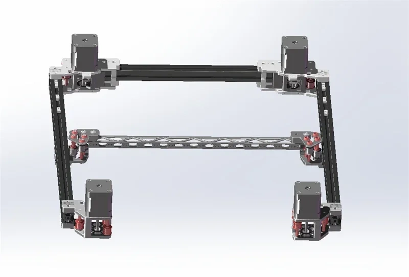 Funssor Refined Voron2.4 3D printer CNC aluminum 9mm belt  4AWD mod upgrade parts for NEMA17 stepper Motor