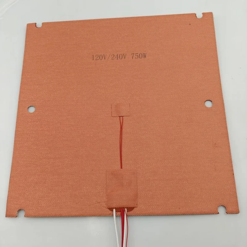 Sovol SV08 3D printer S08 HotBed 10mm Riser heated bed upgrade kit 120/240V silicone heater 0.1mm flat aluminum bed