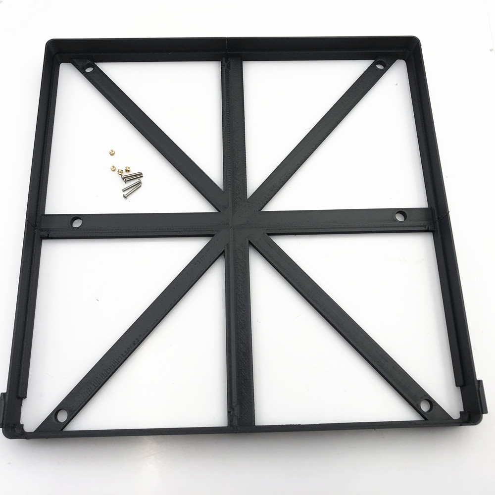 Sovol SV08 3D printer S08 HotBed 10mm Riser heated bed upgrade kit 120/240V silicone heater 0.1mm flat aluminum bed Design By Nadir@CN3D
