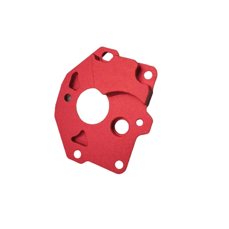 Funssor  1pcs Voron0.2 3D printer aluminum CNC Mini Stealthburner MiniSB Motor Plate red color high temperature
