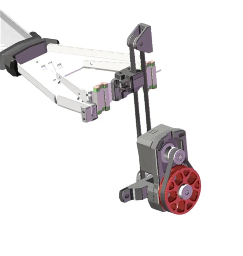 Funssor Voron 0.2 Kirigami Z axis Belted Z drive kit v0.1 3D printer belted z drive mod kirigami bed