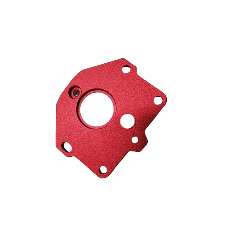 Funssor  1pcs Voron0.2 3D printer aluminum CNC Mini Stealthburner MiniSB Motor Plate red color high temperature