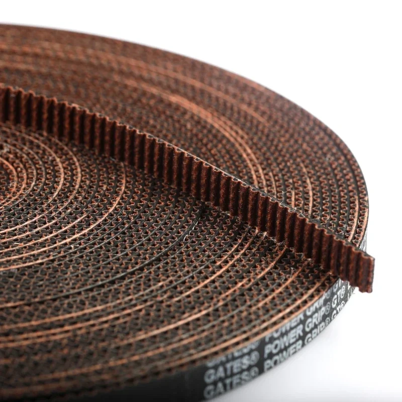 GATES GT LL-2GT RF  GT3 2MGT Open Synchronous Timing belt width 6/9mm Rubber Low dust low vibration VORON 3D printer