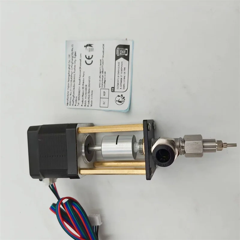 Funssor clay paste 3D printer DIY printhead  Ceramic extruder pellet kit NEMA7 motor Replaceable nozzle