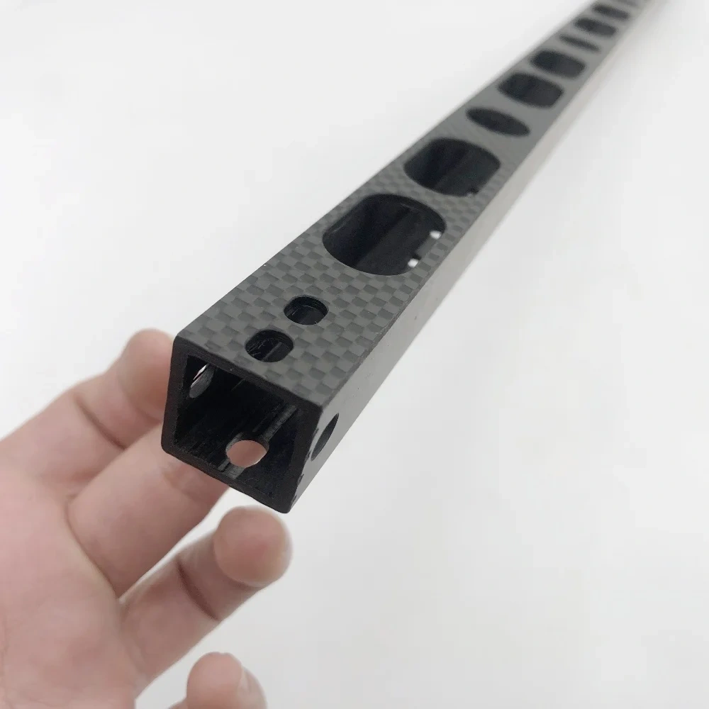 Funssor CNC  Made Ratrig V-core 4 3D printer CF Tube for VC4 Gantry ultra light X-Beam Light weight X axis Square Tube
