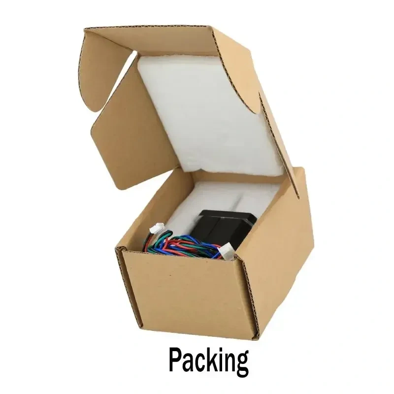 LDO  42STH48-2804AH (S55)1.8Degree 55MM shaft Nema 17 Stepper Motor  SUPER POWER For DIY  Doomcube 3D Printer