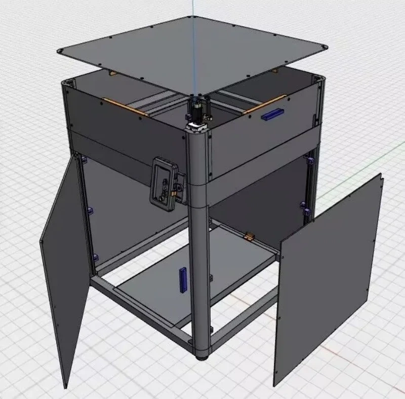 Funssor Creality Ender5 MAX 3D printer PC Polycarbonate Enclosure panel kit  3/5mm thickness