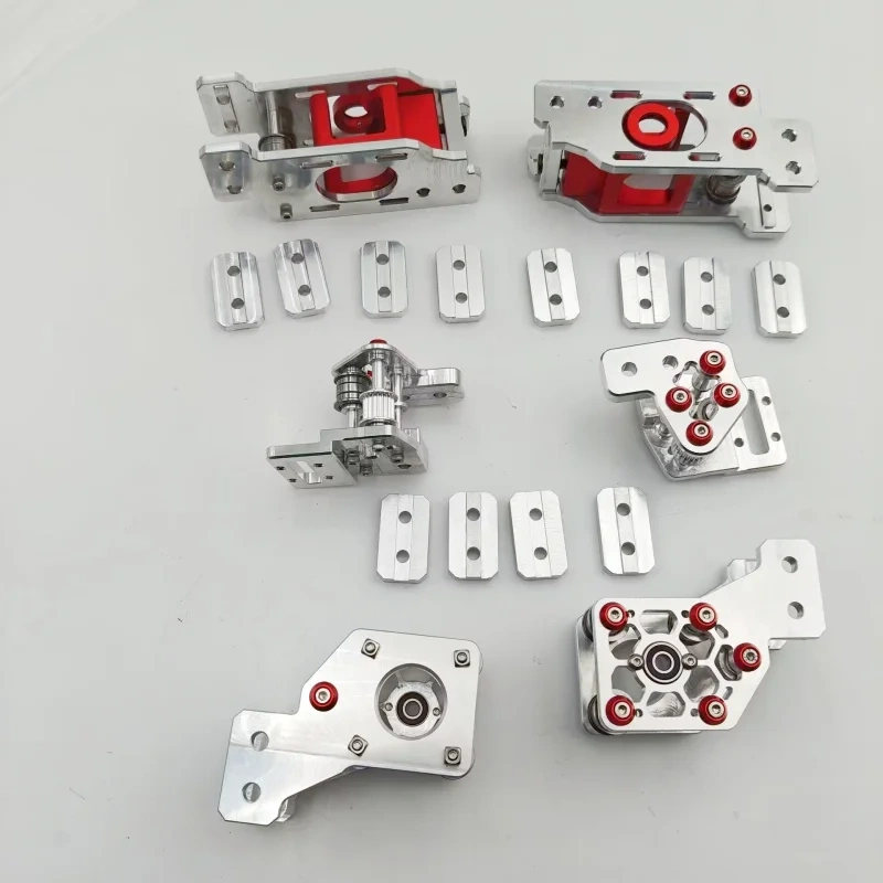 Funssor Raw Material Voron Trident 3D printer QUADXY AWD upgrade kit aluminum CNC Trident NEMA17 stepper Motor AWD mod