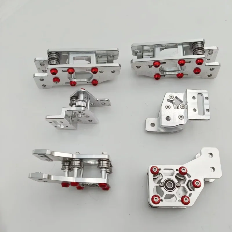 Funssor Raw Material Voron Trident 3D printer QUADXY AWD upgrade kit aluminum CNC Trident NEMA17 stepper Motor AWD mod