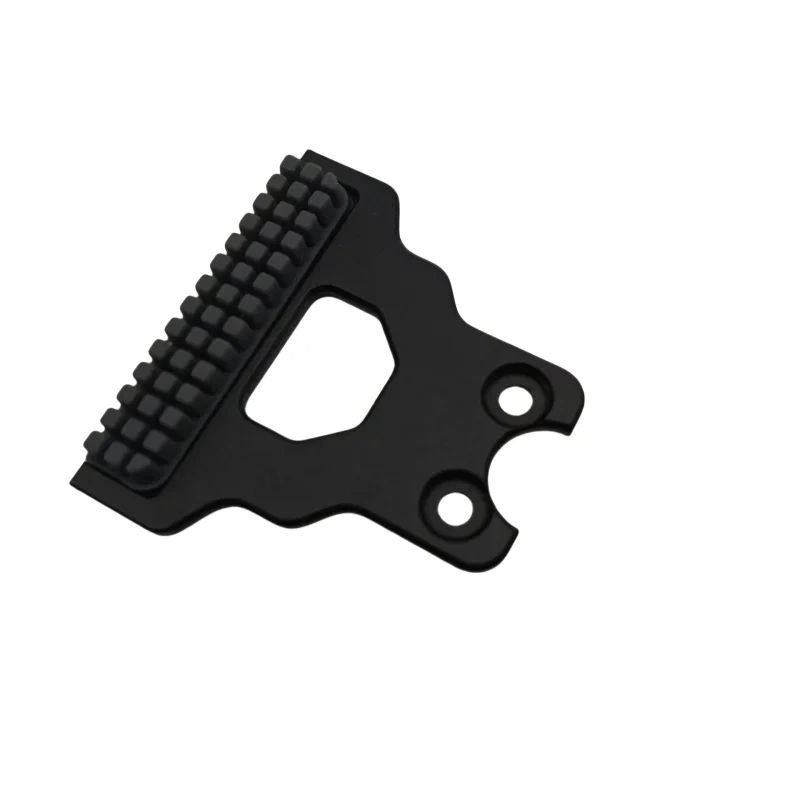 1pcs  Creality K1 aluminum CNC silicone nozzle cleaner wiper mod bed swap plate with silicone brush
