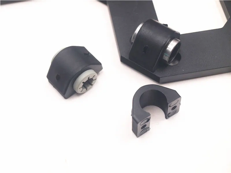 Funssor 3pcs Reprap Prusa i3 MK2 Y-axis bearing holder clips LM8UU / drylin RJ4JP-01-08 bearing holder
