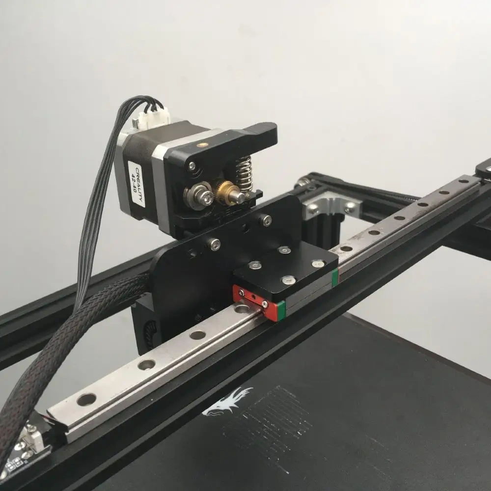 1 set Creality Ender5/Ender5 Pro X axis MGN12H linear rails direct/bowden conversion plate kit For Ender 5 Plus 3D Printer