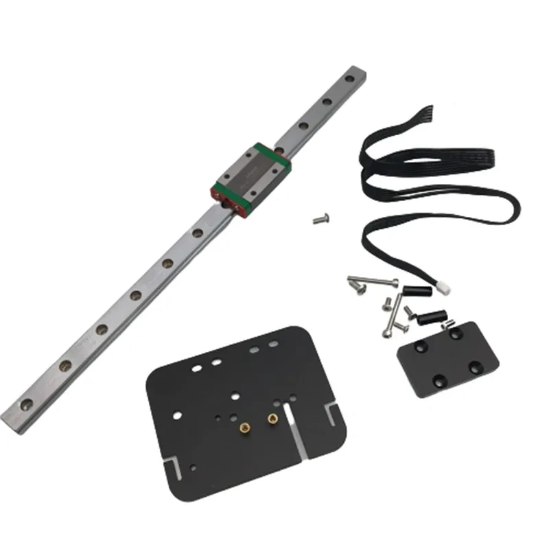 1 set Creality Ender5/Ender5 Pro X axis MGN12H linear rails direct/bowden conversion plate kit For Ender 5 Plus 3D Printer
