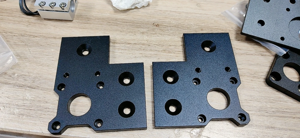 Funssor Ratrig V-core3.1 3D printer aluminum CNC Open Front Motor plates cage upgrade kit Fitting  for enclose2.0 Version
