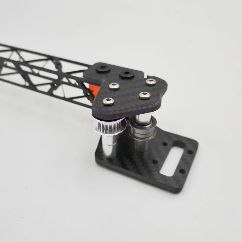 Funssor Voron2.4 R2 Trident 3D printer parts  light weight  ultra light MGN12 X-Beam gantry carbon fiber XY joint upgrade kit