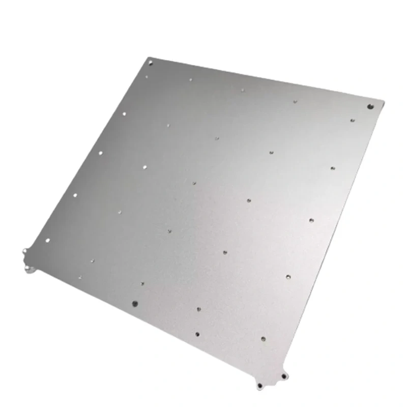 Funssor 255MM Mic6  Bed with high temperature magnets for Ender 5 pro mercury one.1 PEI Steel Sheet  Silicone Heat Bed for ZEROG