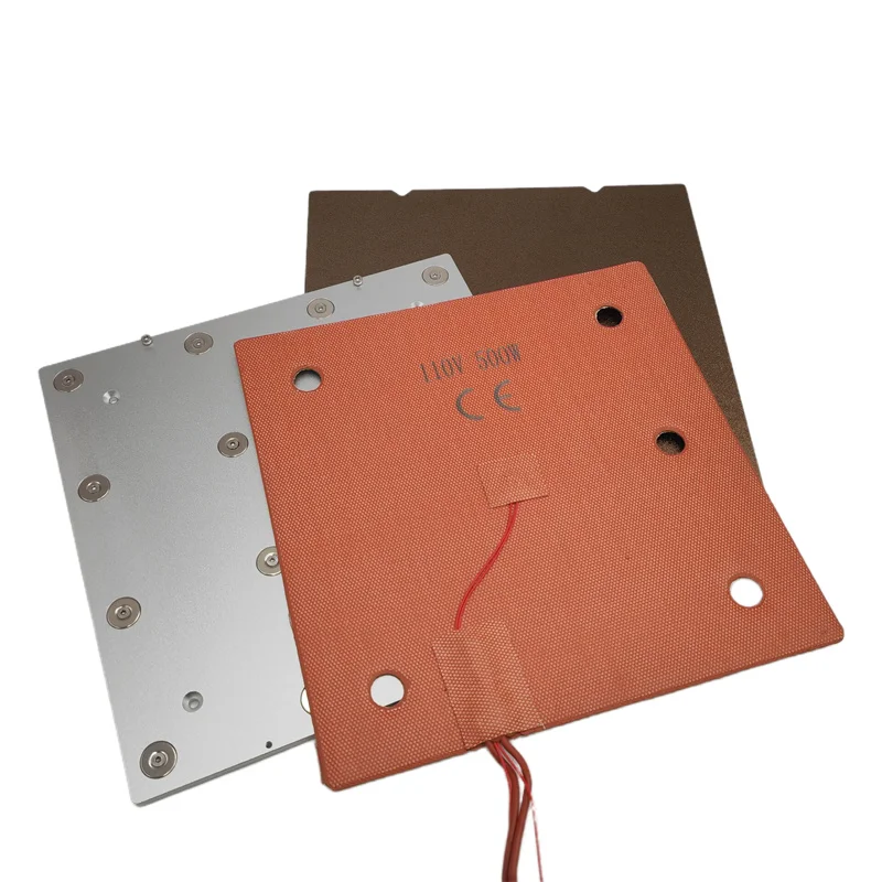 Funssor Creality K1/K1Ccast aluminum alloy heated bed upgrade kit with ...