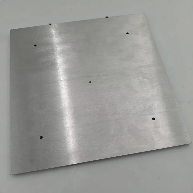 Funssor 1pc Anycubic S1C 3D Printer 8mm Aluminum alloy CNC Heat Bed Build Plate 120/240V Silicone Heater Pad Upgrade Kit