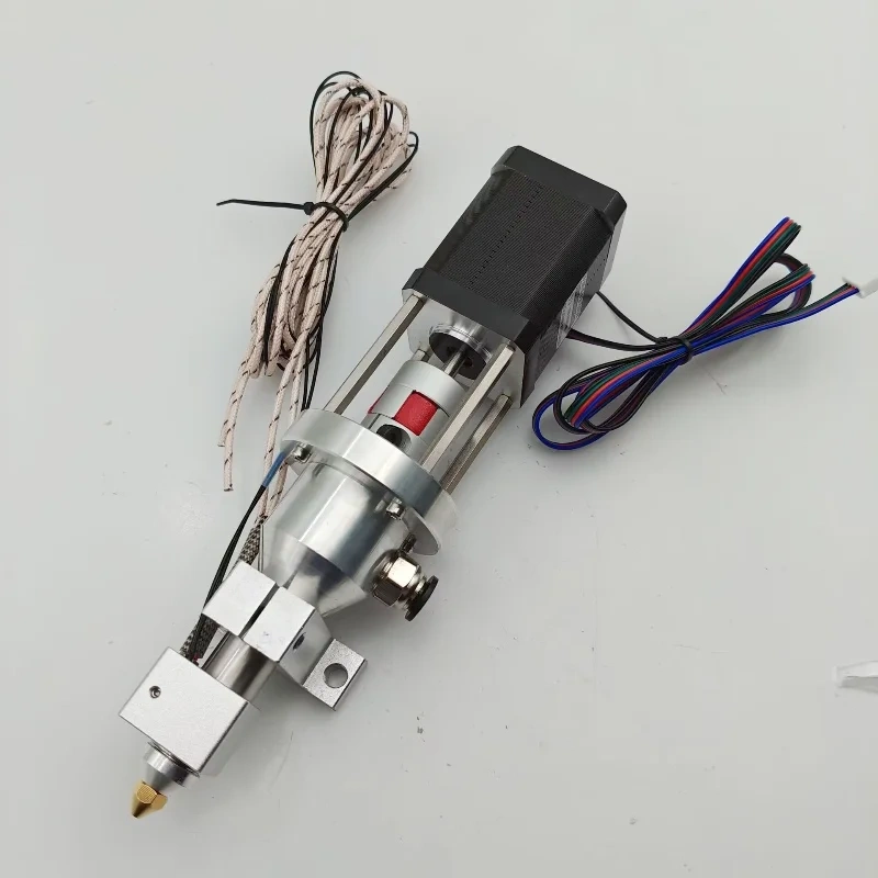 Funssor Ceramic Paste Extruder DIY Kit 2MM Nozzle 12/24V Heater For Clay Extruder Assembly kit 3D Printer