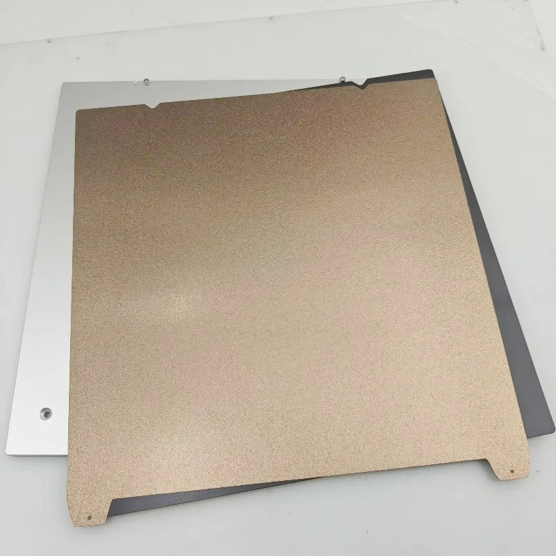 Funssor Creality K1 MAX 8mm CNC cast aluminum ultraflat heated bed build Plate upgrade kit 120/240V 800W silicone heater pad
