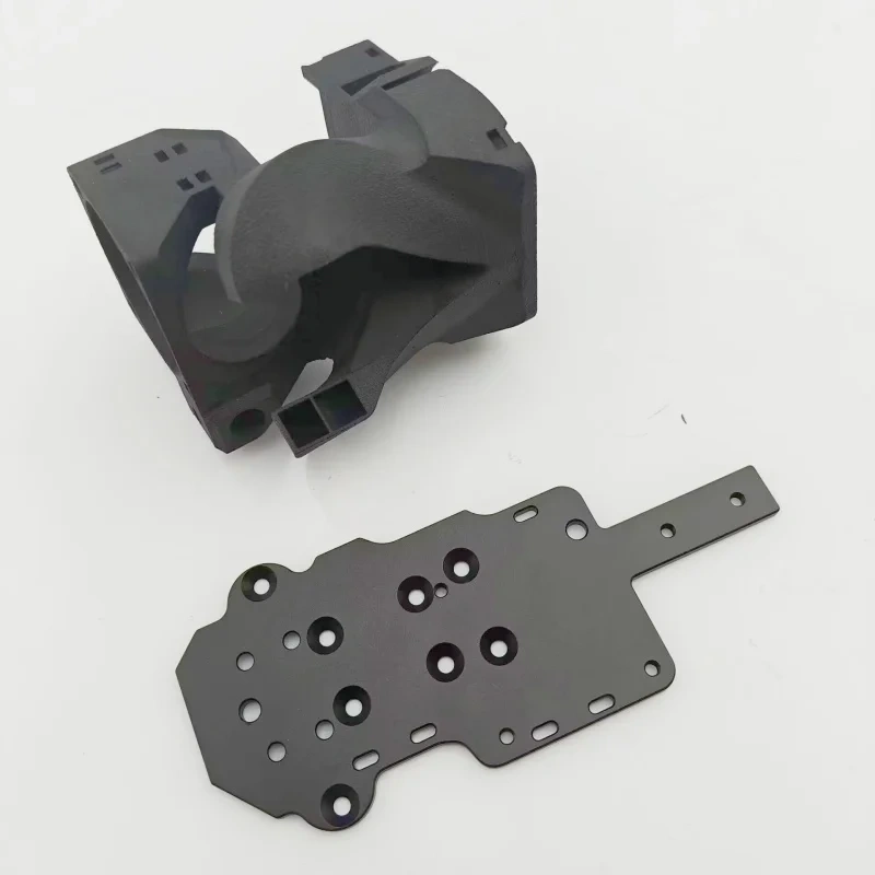 1Pcs V-minion Alpha Toolhead Plate Aluminum CNC Toolhead Adaptor With SLS Nylon Parts forDIY RatRig V-minion 3D printer