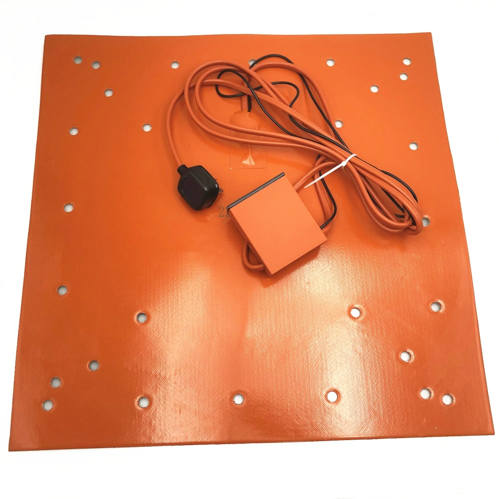 1PCS 508X508mm Silicon heated bed pad with digital controller for Creality CR-10S5 series   let heated bed up to 100C