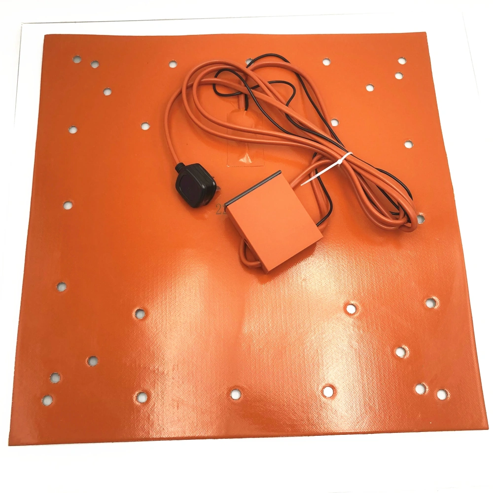 1PCS 508X508mm Silicon heated bed pad with digital controller for Creality CR-10S5 series   let heated bed up to 100C