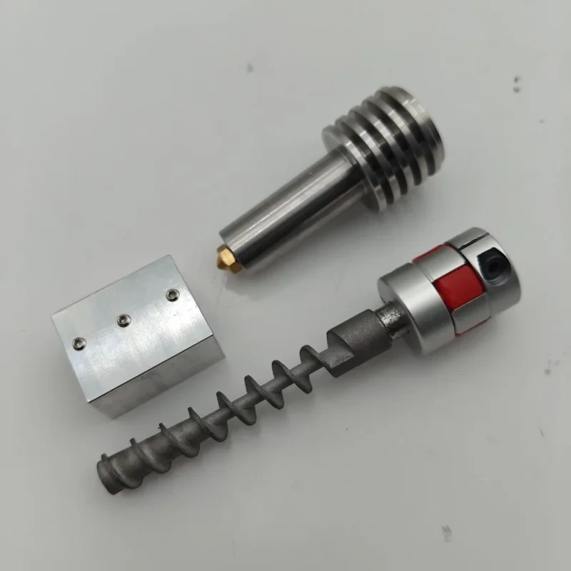 Funssor Plastic Crusher Pellet Extruder Pellet Lead Screw Kit for DIY 3D printer